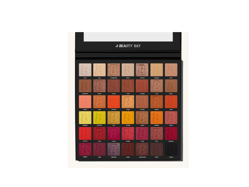 Beauty Bay Eyeshadow Palette, Fiery 2.0