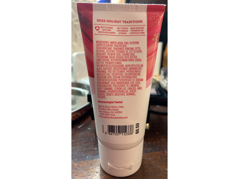 Bath & Body Works Ultimate Hydration Body Cream, Winter Candy Apple, 2.5 oz/70 g