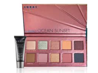 Lorac Unzipped Eye Shadow Palette + Eye Primer, Ocean Sunset Mini Behind The Scenes
