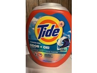 Tide Odor + Oxi Laundry Detergent Advanced Odor + Stain Fighter Power Pods, Original Scent, 57 Count, 84 oz/2.39 kg - thumbnail 2