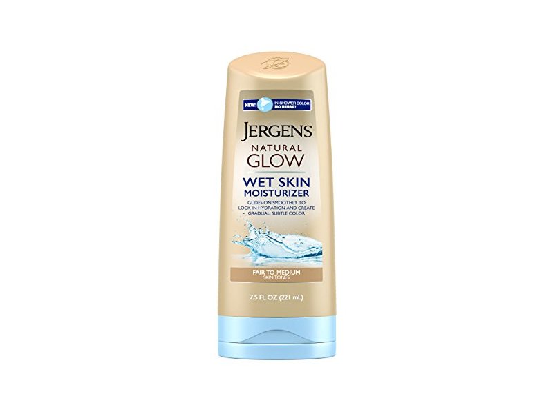 jergens natural glow wet skin fair to medium