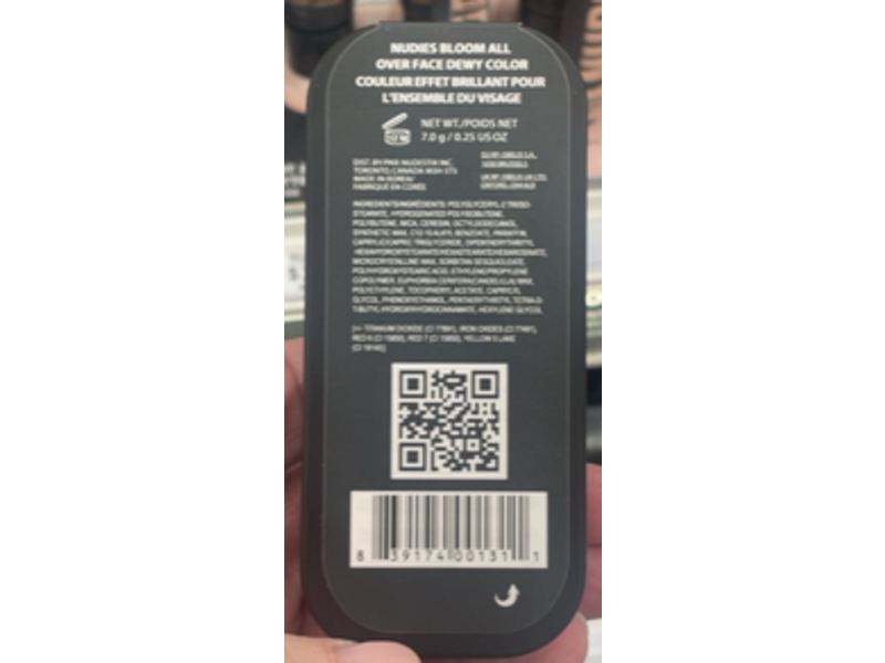 Nudestix Nudies Bloom Face Dewy Colour, Poppy Girl, 0,25 oz/7 g