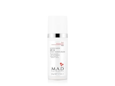 M.A.D Skincare Sun Protection Daily Moisturizer, SPF 50, 1.7 oz/50 g