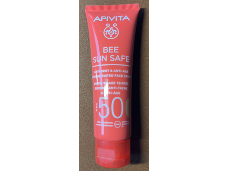 Apivita Bee Sun Safe Anti-Spot & Anti-Age Defense Face Cream, SPF 30, 50 mL
