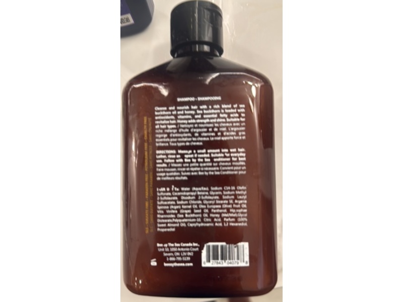 Bee By The Sea Shampoo, Sea Buckthorn & Honey, 12 fl oz/350 mL