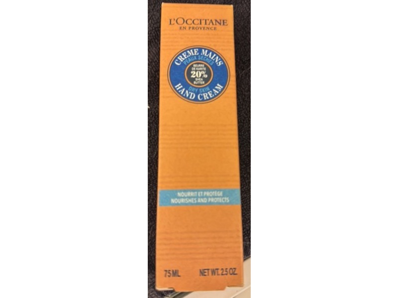 L'Occitane En Provence Hand Cream, Shea Butter, 2.5 oz/75 mL