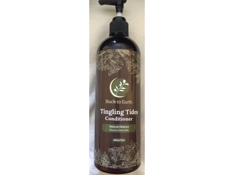 Back To Earth Tingling Tides Conditioner, 16 oz/480 mL