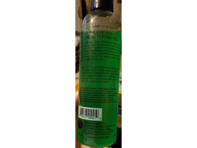 Curls The Ultimate B n Control Curl Sculpting Gel, 8 fl oz/236 mL