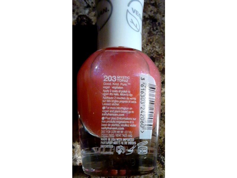 Sally Hansen Nail Polish, Mystic Topaz, 0.33 fl oz/10 mL