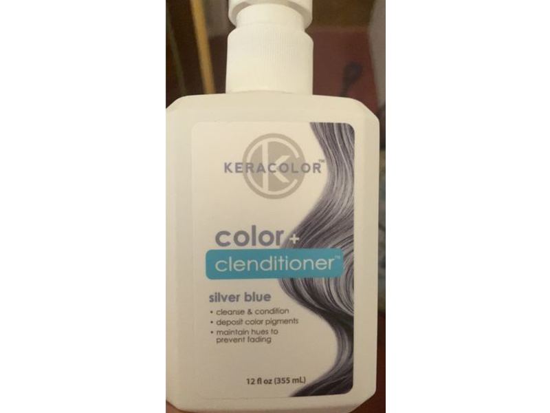 Keracolor Clenditioner, Sliver Blue, 12 fl oz/355 mL