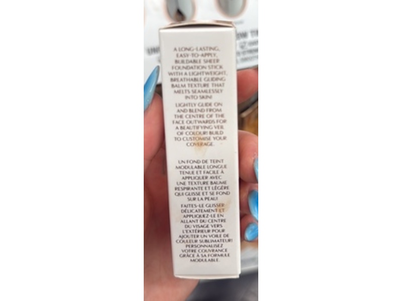 Charlotte Tilbury Unreal Skin Sheer Glow Tint Hydrating Foundation Stick, 8 Medium, 0.31 oz/9 g