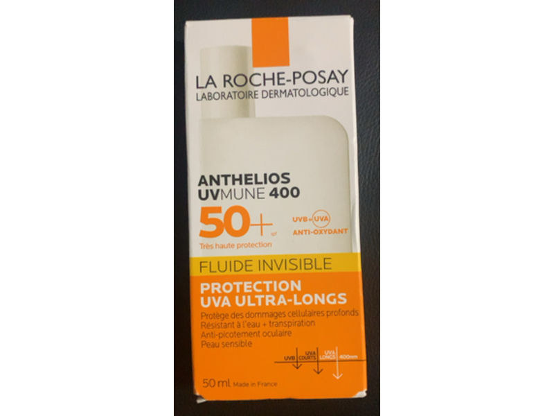 La Roche-Posay Anthelios UVmune 400 Invisible Fluid, SPF 50+, 50 mL