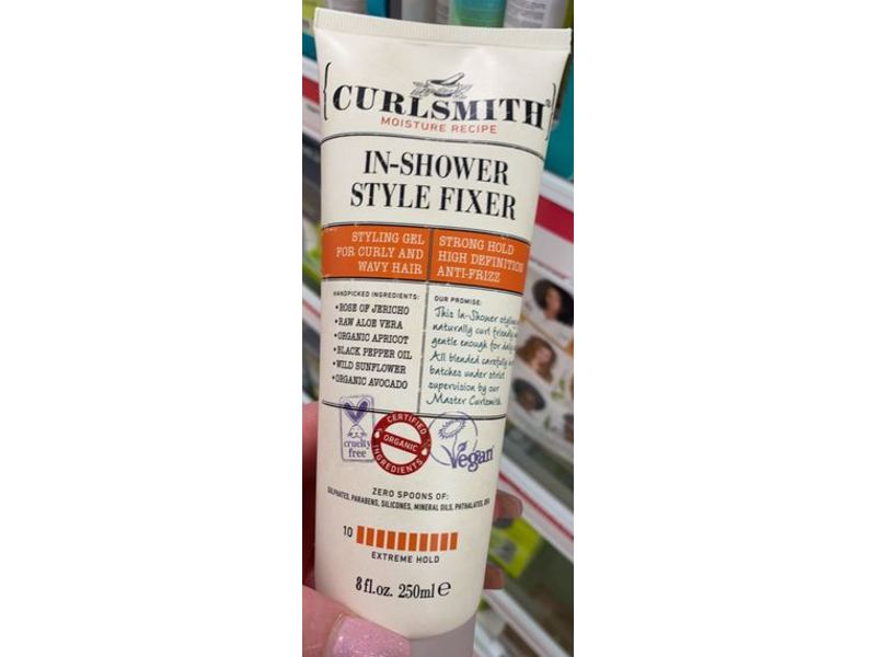 Curlsmith In-Shower Style Fixer, Extreme Hold, 8 fl oz/250 mL
