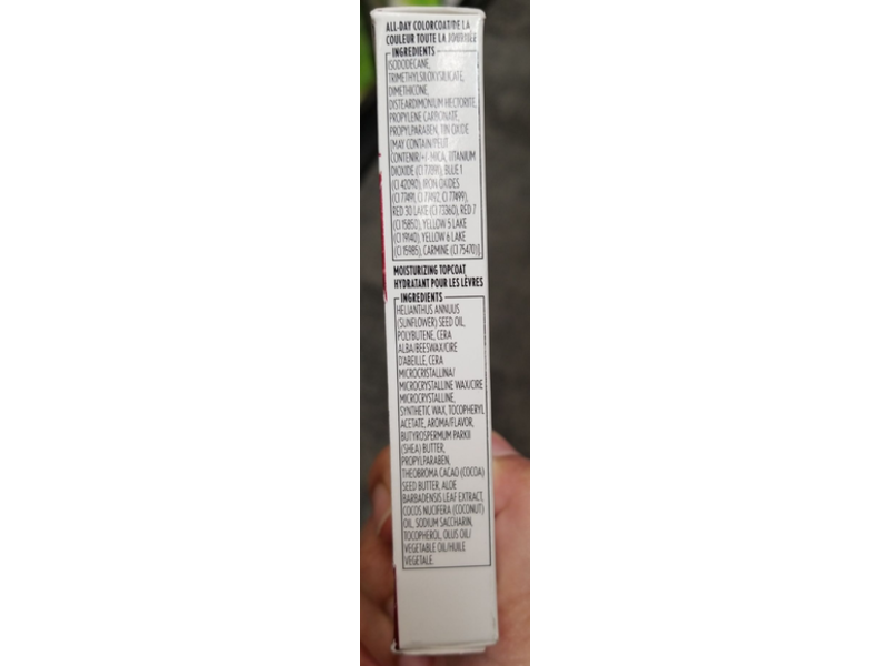 CoverGirl Outlast All-Day Lip Color, Signature Scarlet 840, 0.13 oz