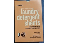 Re.stor Laundry Detergent Sheets, Tropical Breeze, 60 Loads - Image 3