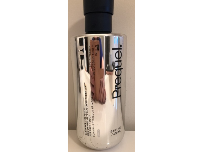 Prequel Non-Drying Cleanser, Gleanser + Glycolic, 13.5 fl oz/400 mL
