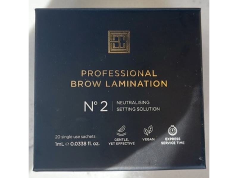 Brow Code Professional Brow Lamination Kit, 0.0338 fl oz/1 mL, Count 20