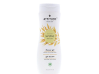 Attitude Oatmeal Sensitive Natural Care Shower Gel, 16 fl oz/473 mL - thumbnail 1