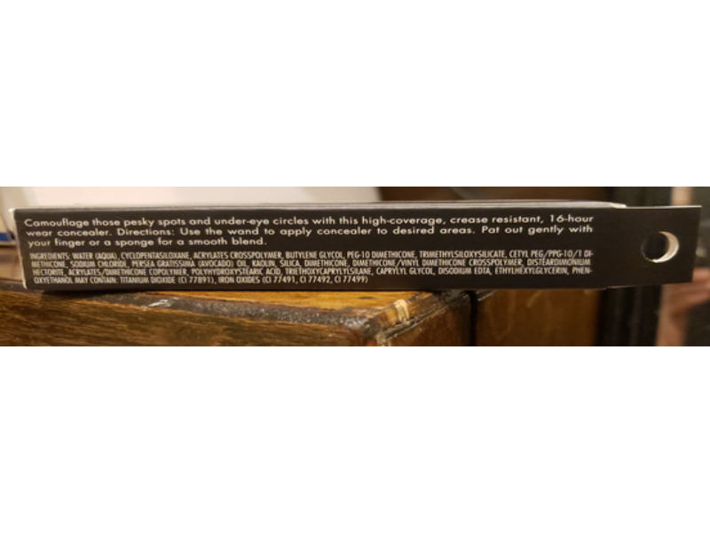e.l.f. Cosmetics 16HR Camo Concealer, Medium Sand, 0.203 Fl Oz/6mL