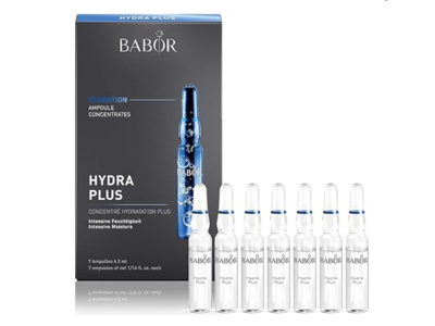 Babor Ampoule Concentrates Serum, Hydra Plus, 0.6 oz/2 mL, Count 7