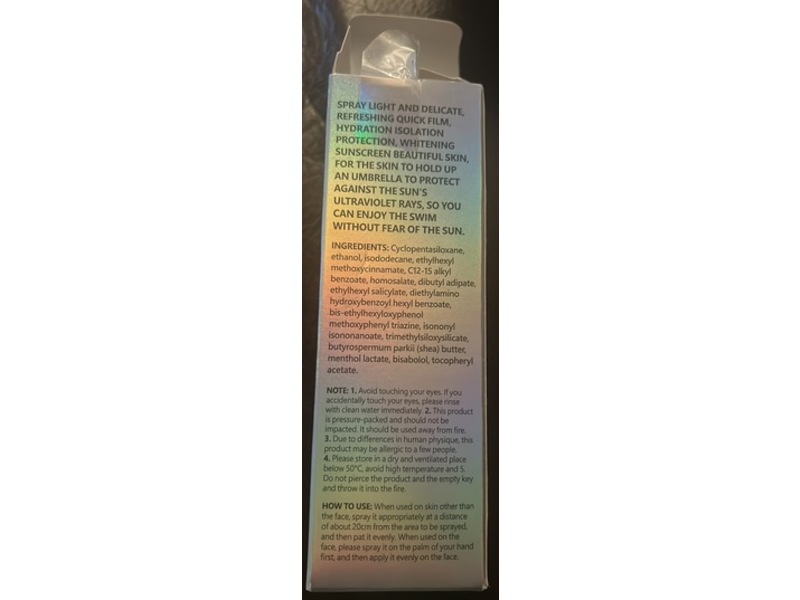 Pagevine Summer Sunday Sunscreen Spray, Watermelon Cool, SPF 50+, PA+++, 100 mL