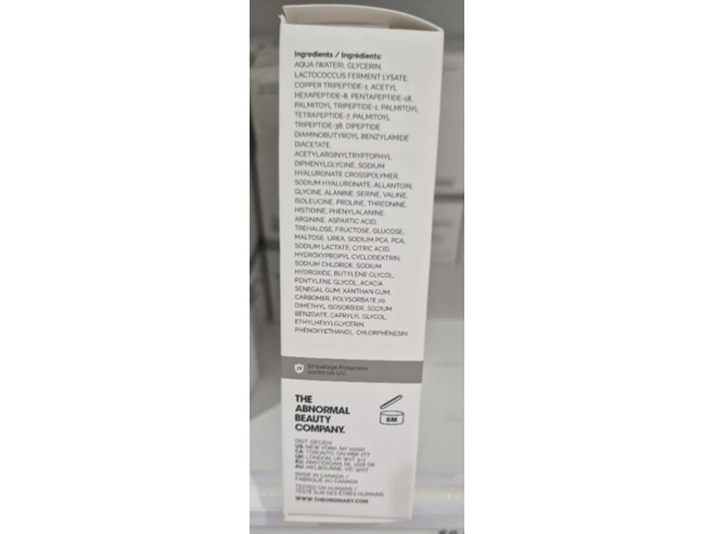 The Ordinary Multi-Peptide + Copper Peptides Serum, 1 fl oz/30 mL