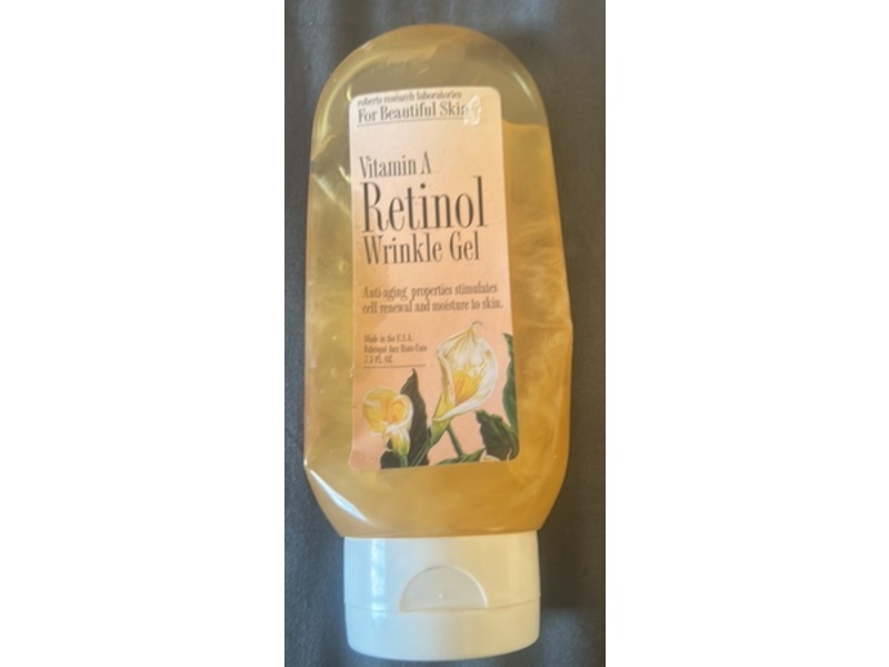 Roberts Research Labs Retinol Wrinkle Gel, Vitamin A, 7.5 fl oz/200 mL