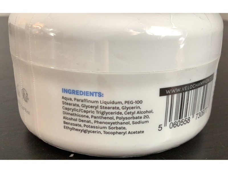 VeloChampion Luxury Anti Chafing Chamois Cream, 5.07 fl oz/150 mL