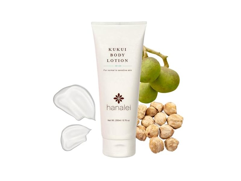 Hanalei Cruelty-Free Kukui Body Lotion, 6.76 fl oz/200 mL