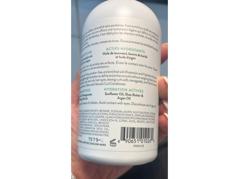 Alcove Curls Shampoo, 10 fl oz/300 mL