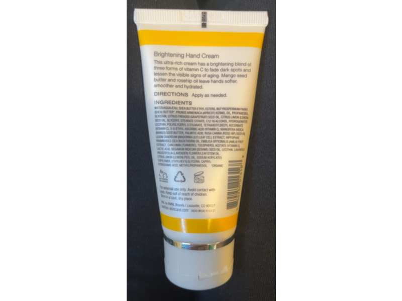 Sanitas Brightening Hand Cream, 1.7 oz/50 g