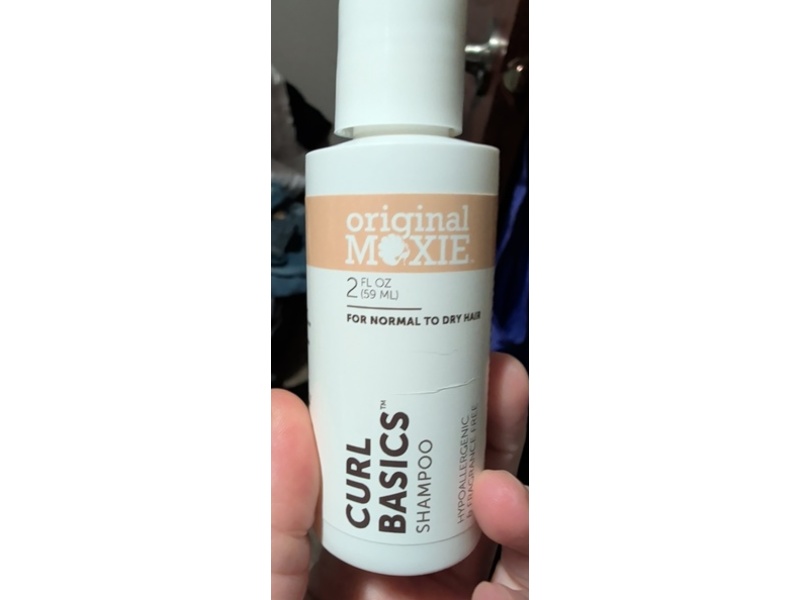 Original Moxie Curl Basics Shampoo, 2 fl oz/59 mL