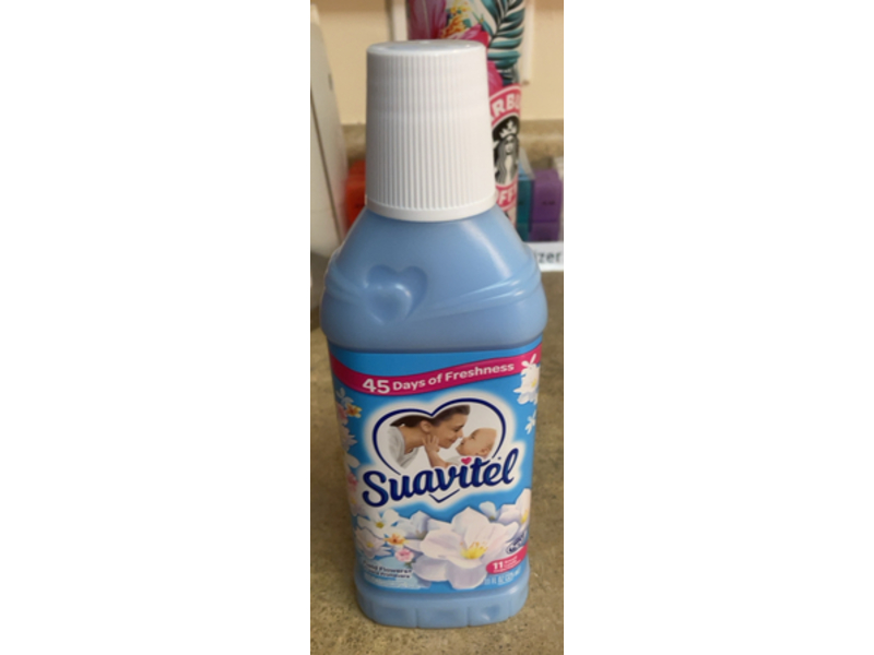 Suavitel Liquid Fabric Conditioner, Field Flowers Scent, 11 Loads, 11 fl oz/375 mL