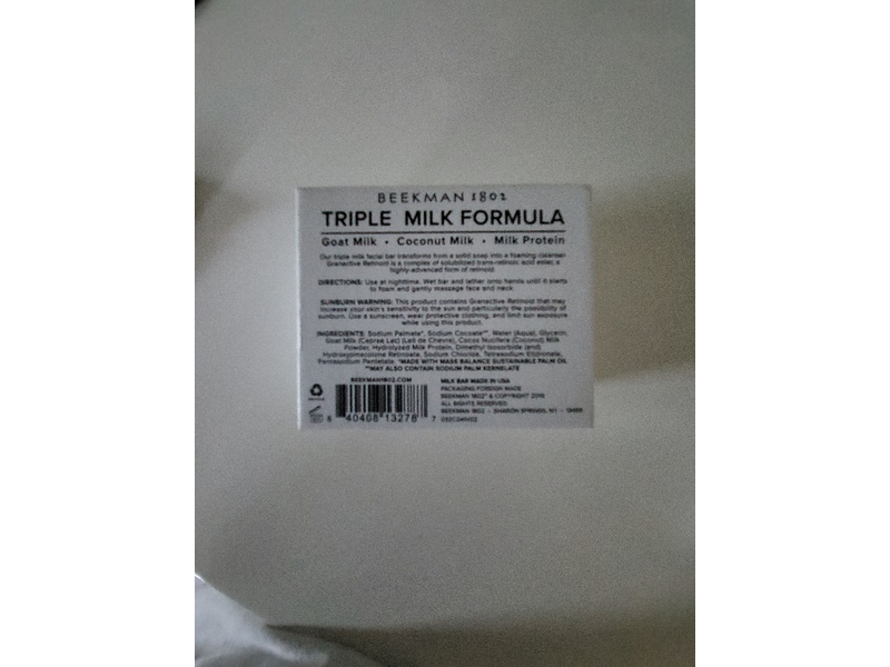 Beekman Milk Bar + Retinol 1802