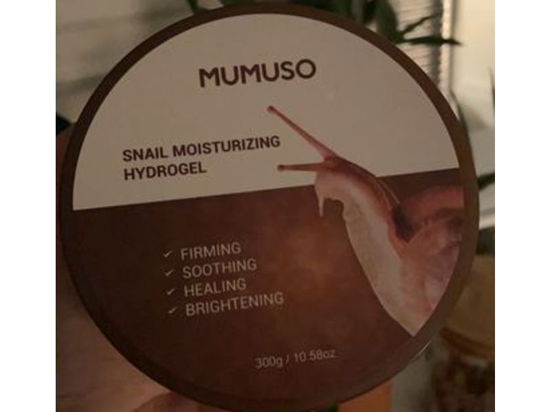 Mumuso Snail Moisturizing Hydrogel, 10.58 oz/300 g
