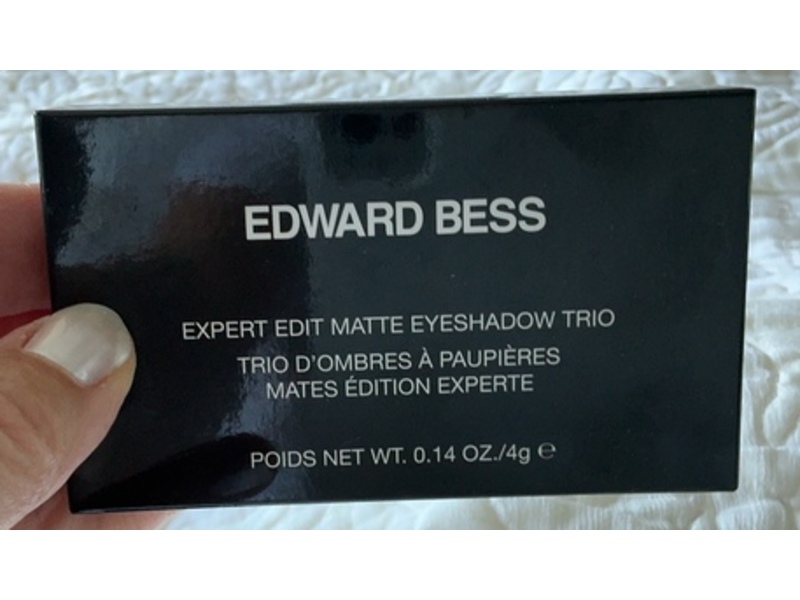 Edward Bess Expert Edit Matte Eyeshadow Trio, 0.14 oz/4 g