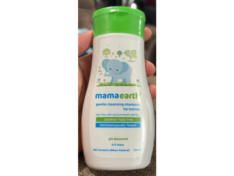Mamaearth Gentle Cleansing Shampoo, 200 mL