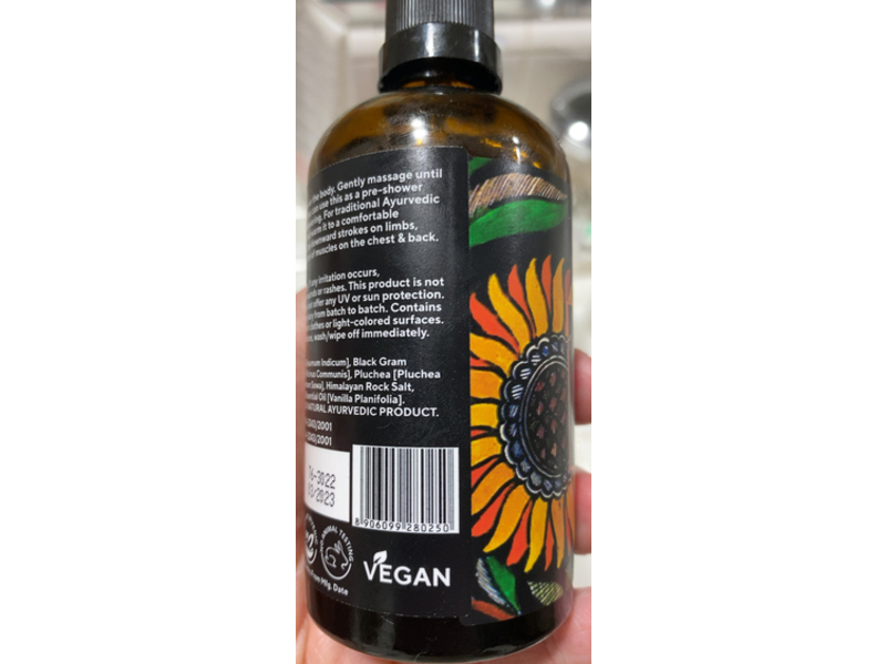 iYURA Balaayah Black Gram Body Booster, 3.38 fl oz/100 mL