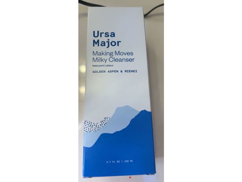Ursa Major Making Moves Milky Cleanser, Golden Aspen Bark, 3.7 fl oz/100 mL