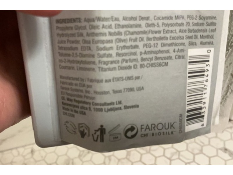 Chi Chionic Shades Permanent Liquid Hair Color, 6CM Light Chocolate Mocha Brown, 3 fl oz/89 mL