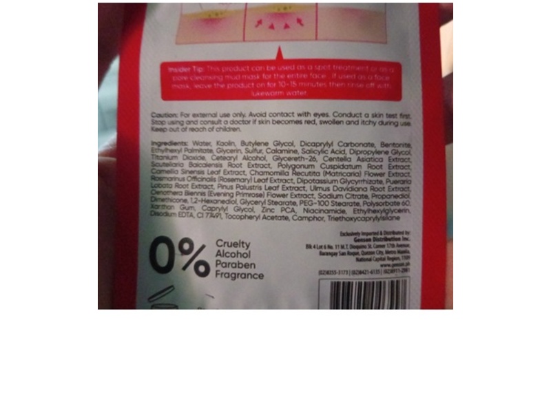 Luxe Organix 2 In1 Acne Rescue Mud Powder, 9 g