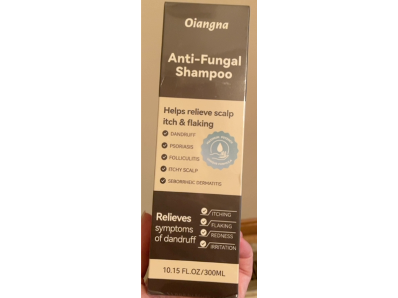 Oiangna Anti-Fungal Shampoo, 10.15 fl oz/300 mL