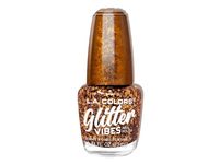 L.A. Colors Glitter Vibes Nail Polish, Finesse, 0.44 fl oz/13 mL - thumbnail 1