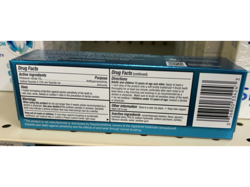 Top Care Enamel Guard Toothpaste, Fresh Mint, 4 oz/113 g