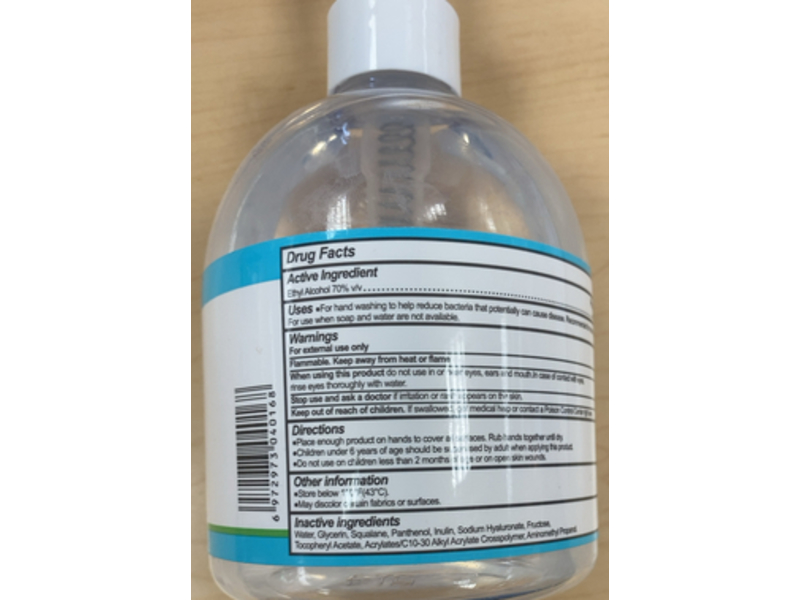 Color Element Advanced Hand Sanitizer, Moisturizers & Vitamin E, 500 mL