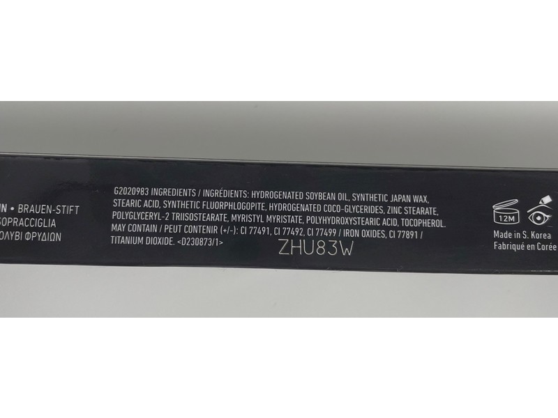 NYX Professional Makeup Micro Brow Pencil, Ash Brown, 0.003 oz (0.09 g)