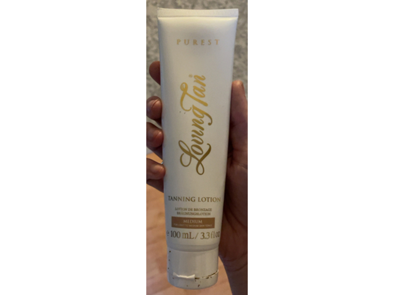 Loving Tan Purest Tanning Lotion, Medium, 3.3 fl oz/100 mL