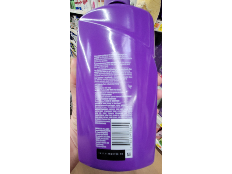 Aussie Miracle Waves Shampoo, Kakadu Plum & Australian Hemp Seed Extract, 26.2 fl oz/778 mL, Pack Of 2