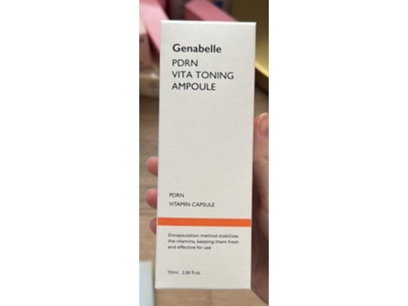 Genabelle PDRN Vita Toning Ampoule, 2.36 fl oz/70 mL