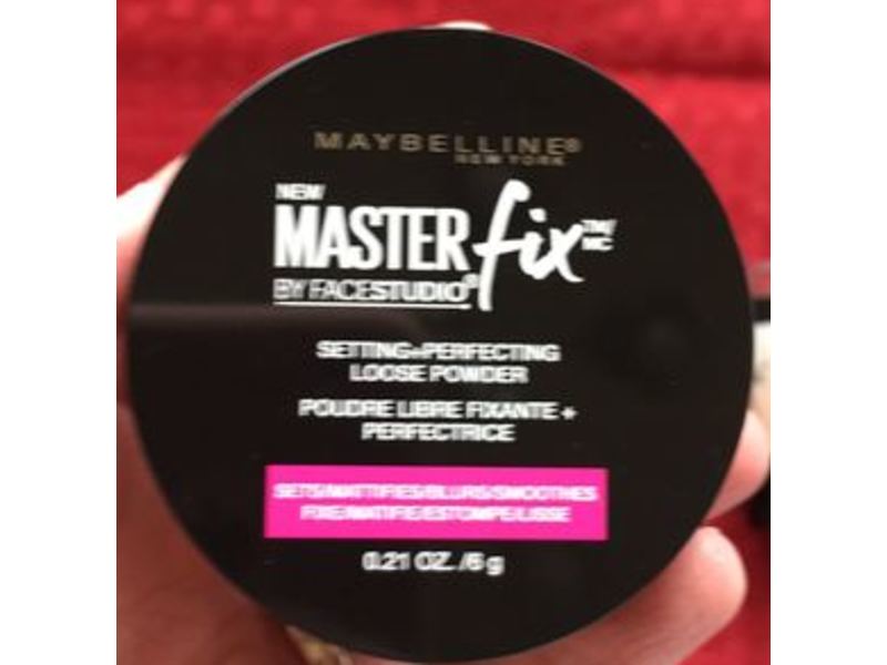 Maybelline New York FaceStudio Master Fix Setting + Perfecting Loose Powder, Translucent, 0.21 oz/6 g